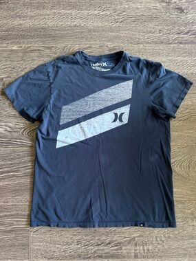 Pick 2 for $20. Hurley Cotton Navy Short Sleeve Tee